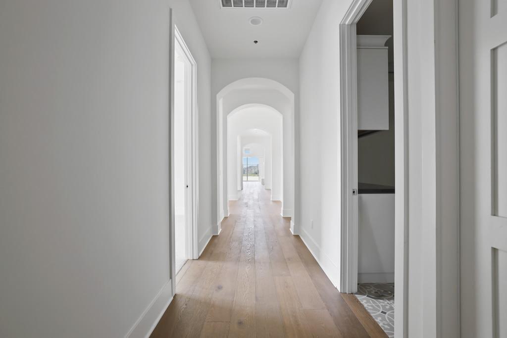 The Birch Residence - Hallway to Entry